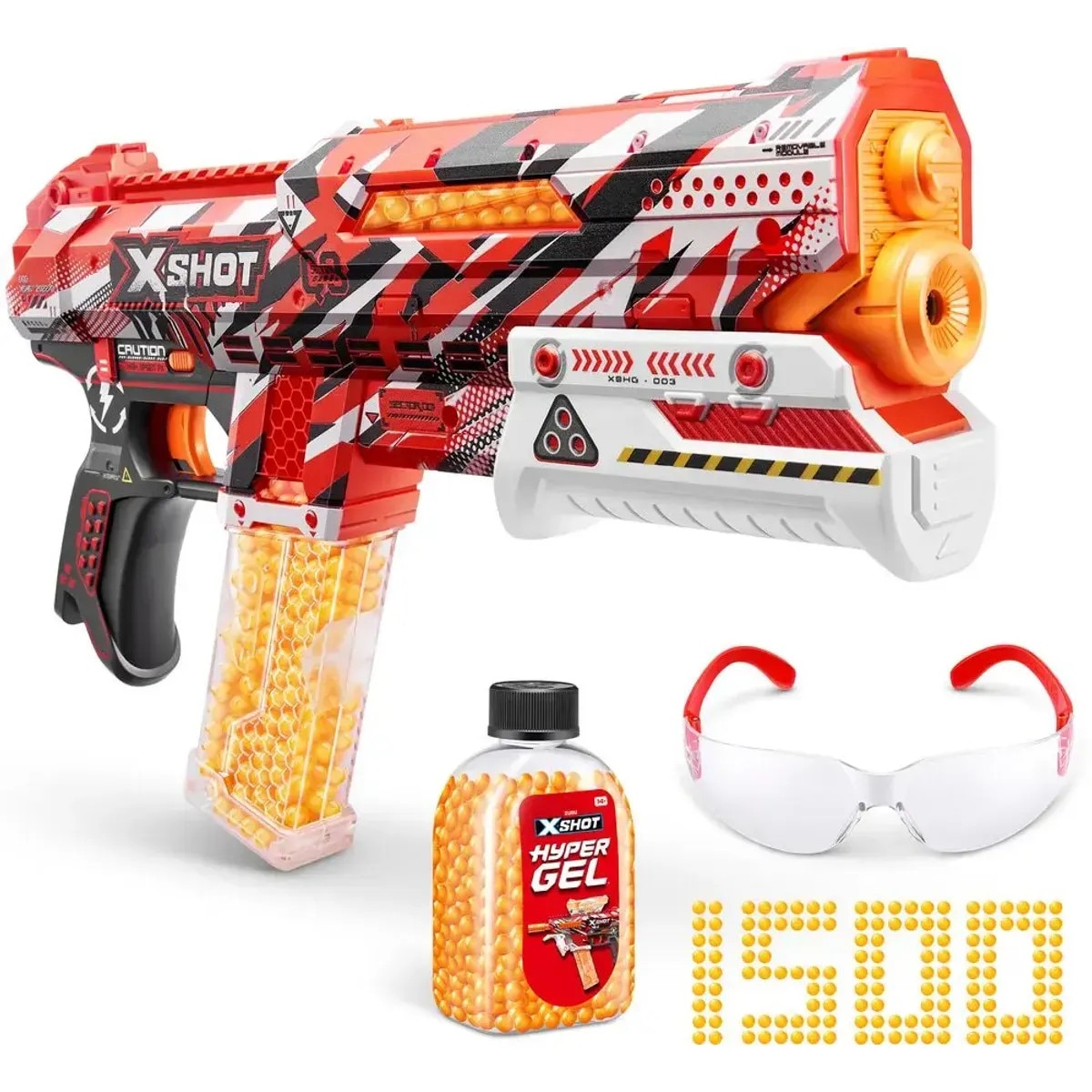 シュウ　500枚 Blaster XSHOT Zuru Hyper Gel, si ochelari, 1.500 bile - eMAG.ro