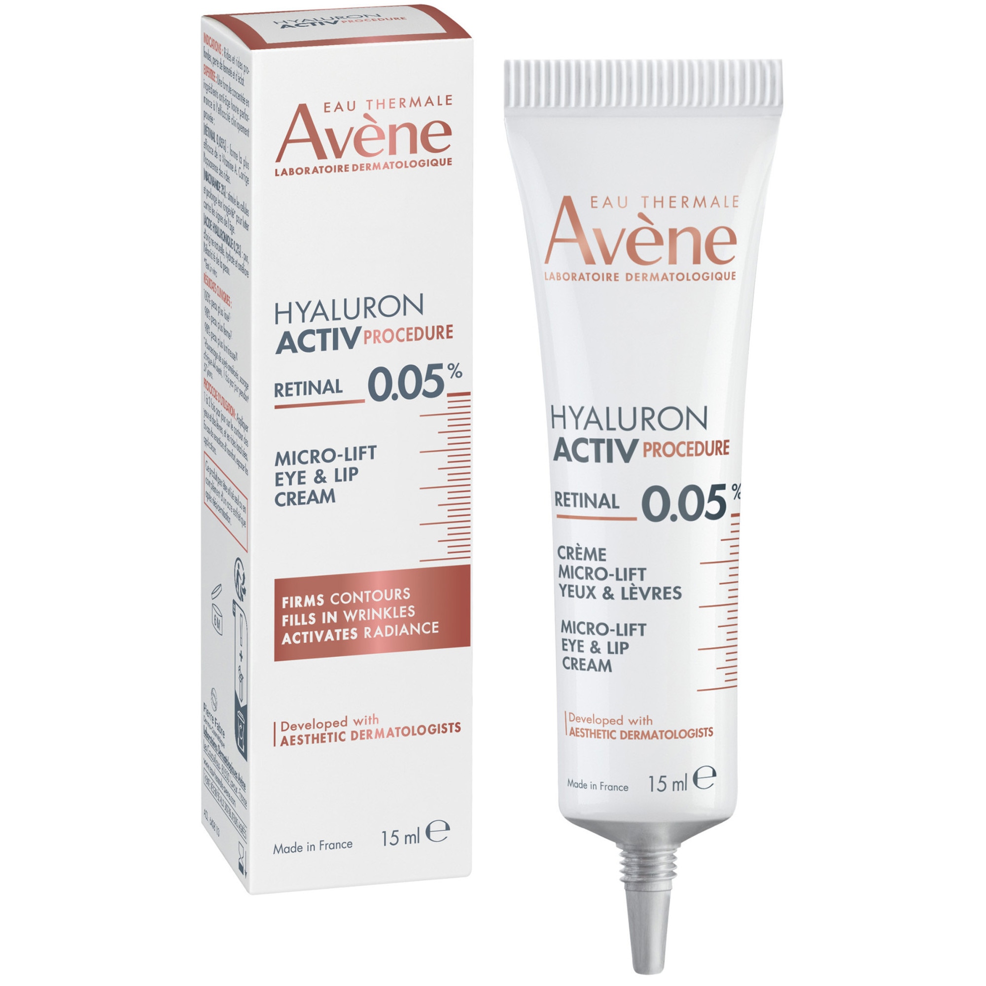 Crema de ochi 0.05% Retinal Hyaluron Procedure Avene, anti-rid, 15 ml