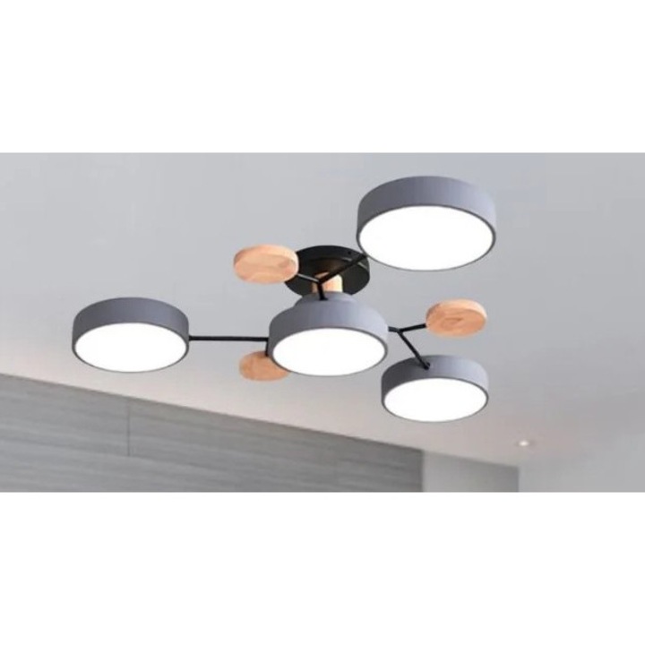 Lustra LED Magic Time Erinor, 120W, telecomandă, 3000K-6500K