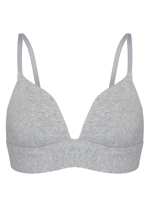 Sutien dama Hunkemoller, gri, Gri