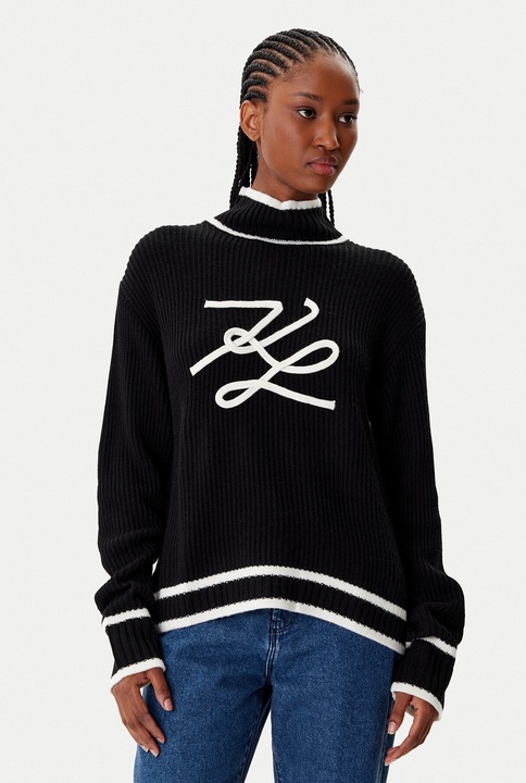 Bluza dama Karl Lagerfeld, negru, XS