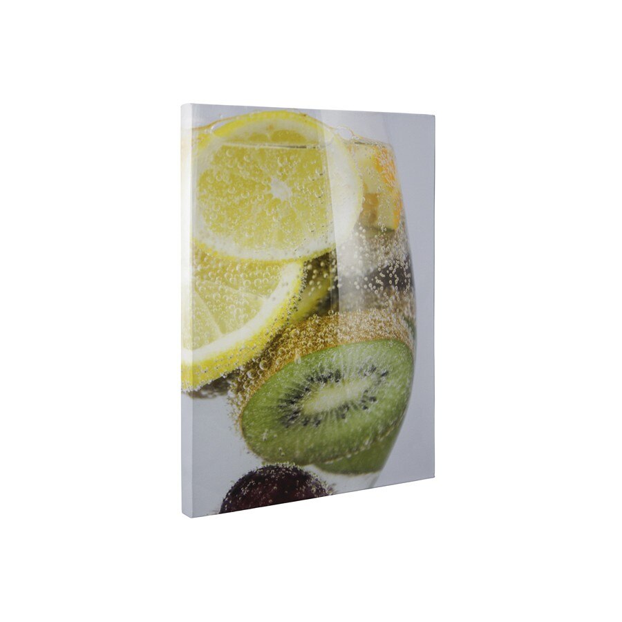 Fructe in apa - Tablou Canvas - 65x85 cm