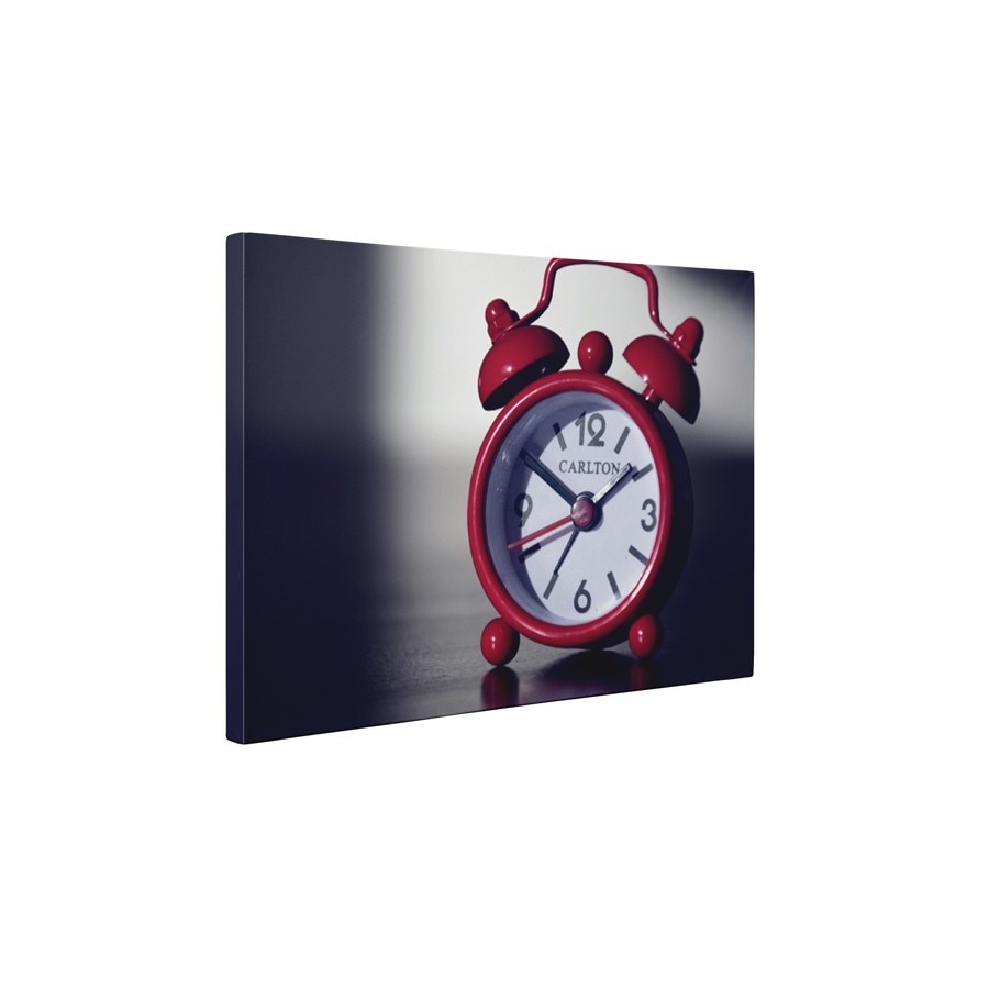 Ceas desteptator - Tablou Canvas - 60x75 cm