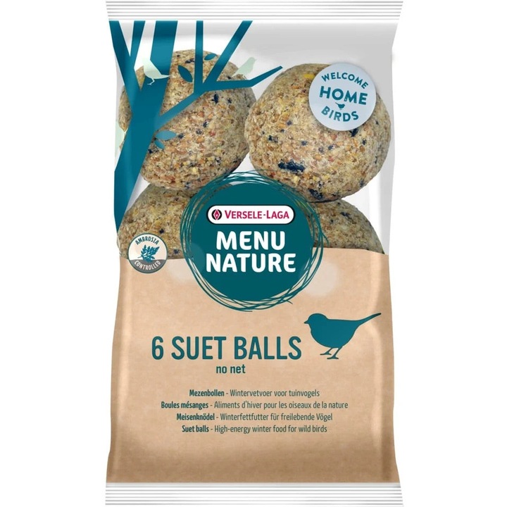Versele-Laga hrana pentru pasari, 6 bile grase, ecologic, 540g