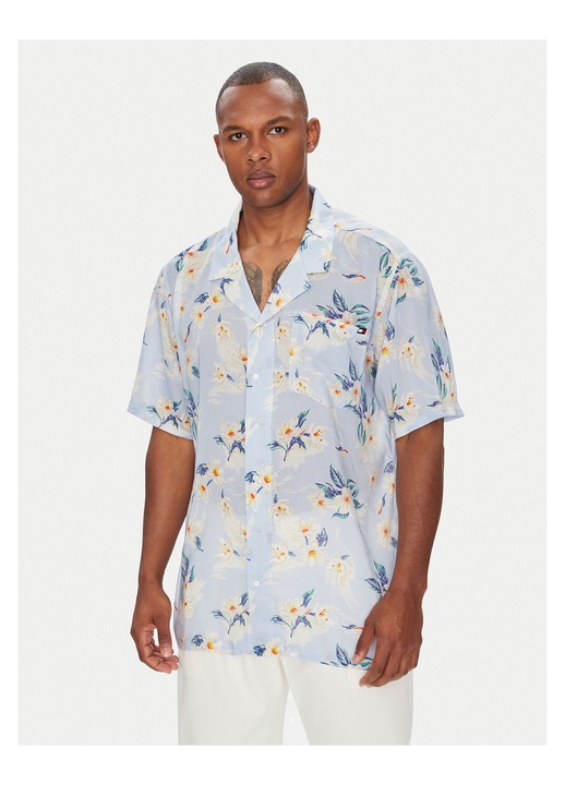 Tommy Hilfiger férfi ing, világoskék, pamut anyag