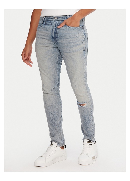 Blugi barbati, G Star Raw, albastru deschis, denim, skinny