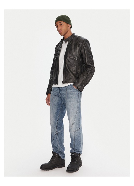 Blugi barbati, G Star Raw, albastru deschis, din denim