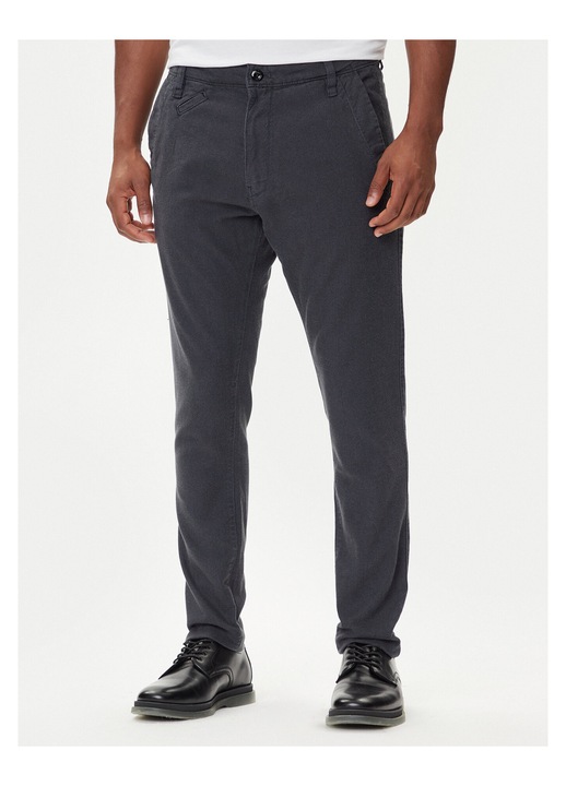 Pantaloni chino barbati G Star Raw, bleumarin, bumbac