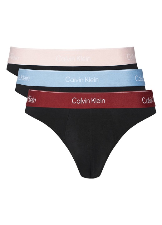 Férfi alsónadrág szett, 3 pár, Calvin Klein Underwear, Fekete