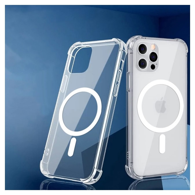 Husa Upzz® Shock Armor Magsafe Pentru Oppo Reno14 F / 14 FS 5G, Protectie Sporita, Silicon, Transparenta