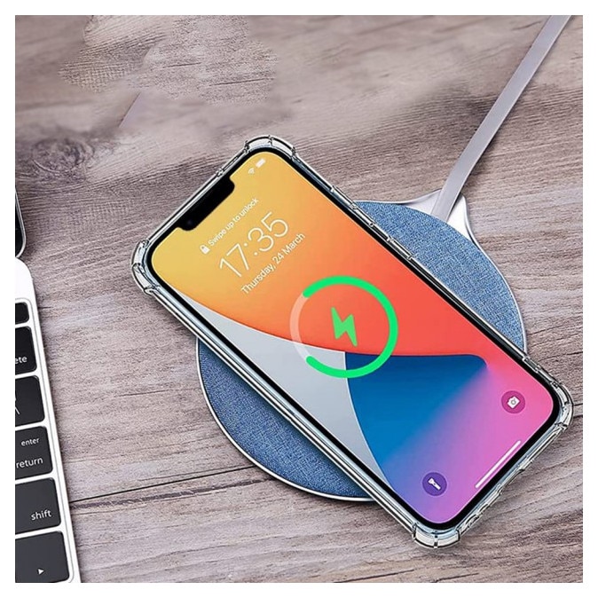 Husa Upzz® Shock Armor Magsafe Pentru Oppo Reno14 F / 14 FS 5G, Protectie Sporita, Silicon, Transparenta