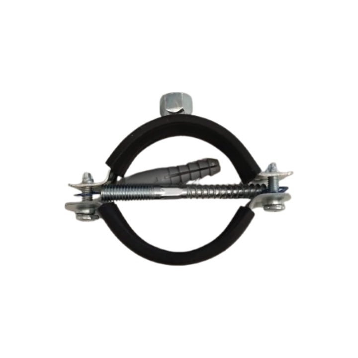 Colier metalic cu garnitura si surub 2 1/2