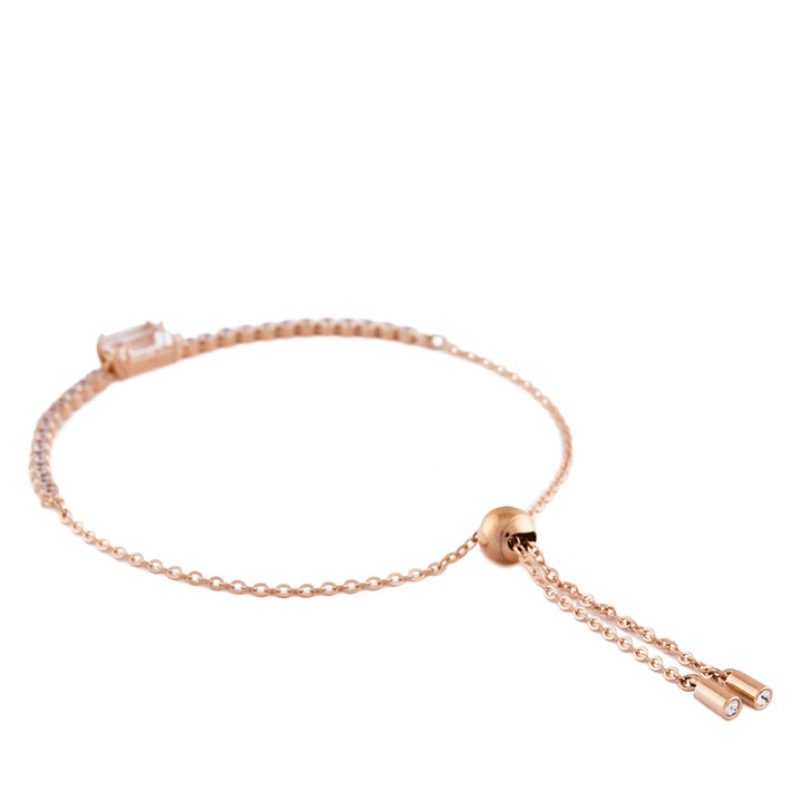 Bratara dama, Swarovski, auriu, M INTL