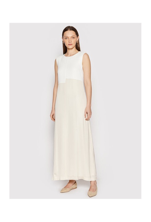 Rochie de vara dama Peserico, bej, alb, 40 EU