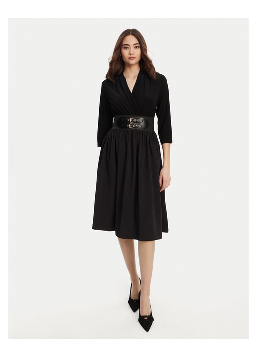 Rochie de cocktail dama Joseph Ribkoff, negru, curea in talie