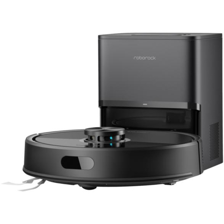 Robot aspirator Roborock Q7 TF+, 10 000 Pa, mopare eficienta, negru, 9,65 cm