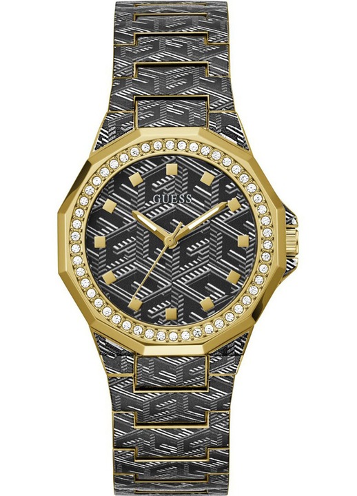 Ceas dama Guess GW0597L1, auriu, curea din otel inoxidabil