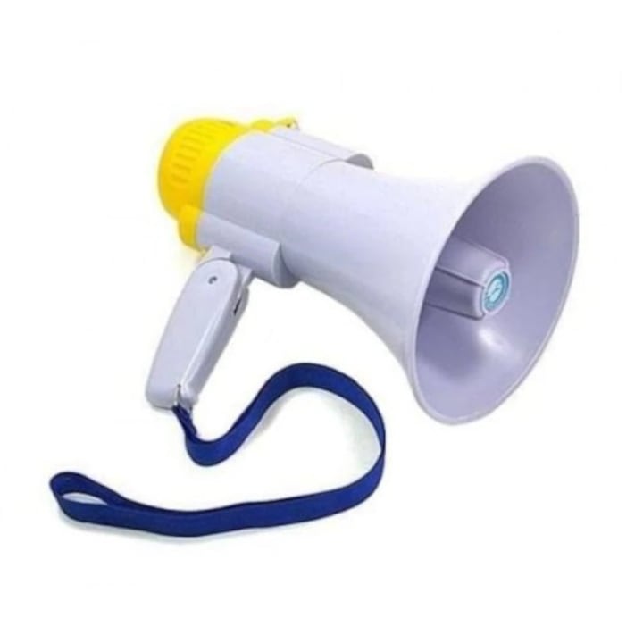 Мегафон Tea Sports HQ 108, със запис, каишка за захващане, обхват 200м, диаметър на фунията 15см