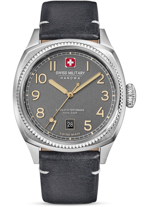 Swiss Military SMWGB0003702, Kvarc, 41mm, 10ATM Férfi karóra