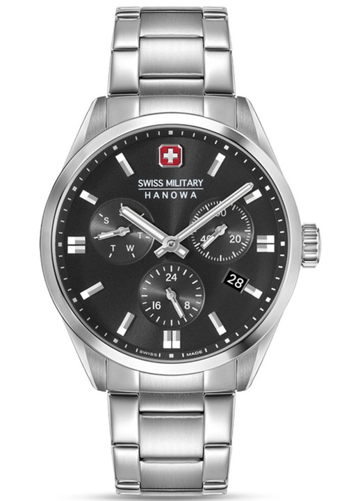 Swiss Military SMWGK0005601, Kvarc, 43mm, 10ATM Férfi karóra
