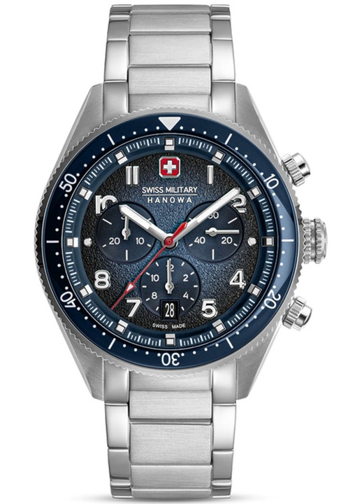 Ferfi karora, Swiss Military, Ezüstszín