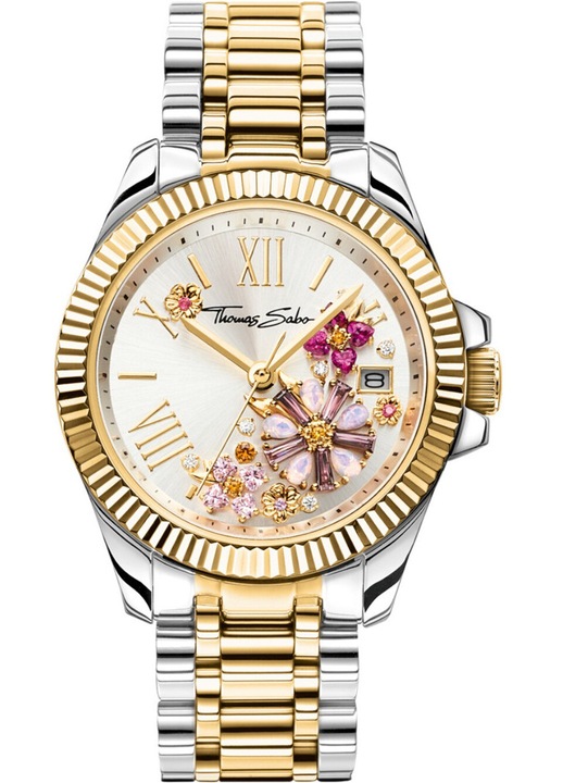 Ceas dama Thomas Sabo, model Flowers, 33mm, 5ATM