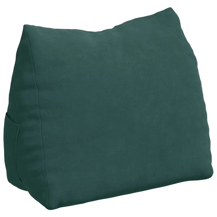 Perna pentru spate vidaXL, Verde inchis 45 x 20 x 35 cm