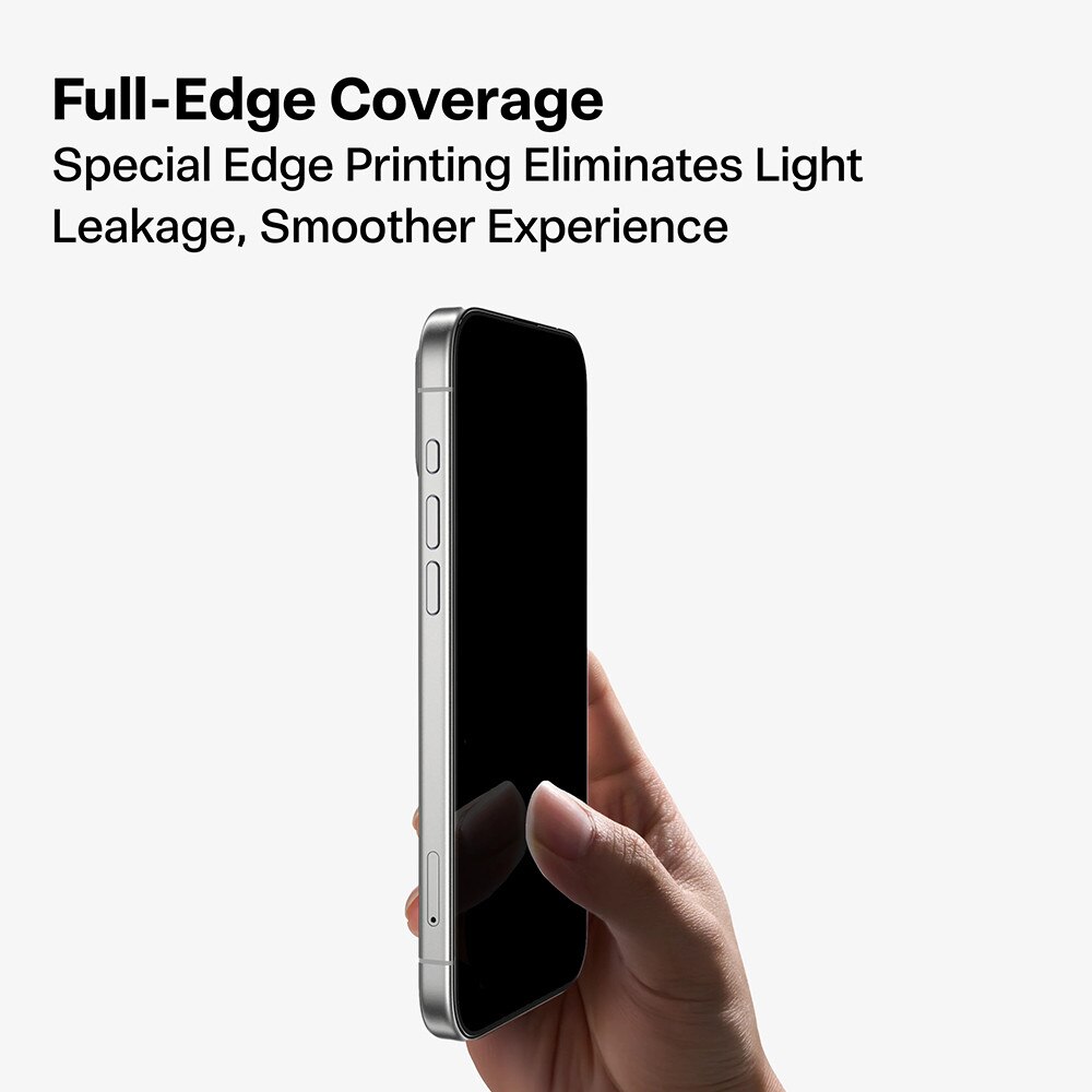 Folie Protectie Compatibila cu GlassGo Install Master Privacy, Torras, iPhone 17 Pro - Black