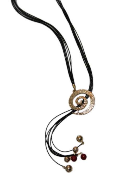 Colier dama Kostibas Fashion, sfoara, auriu