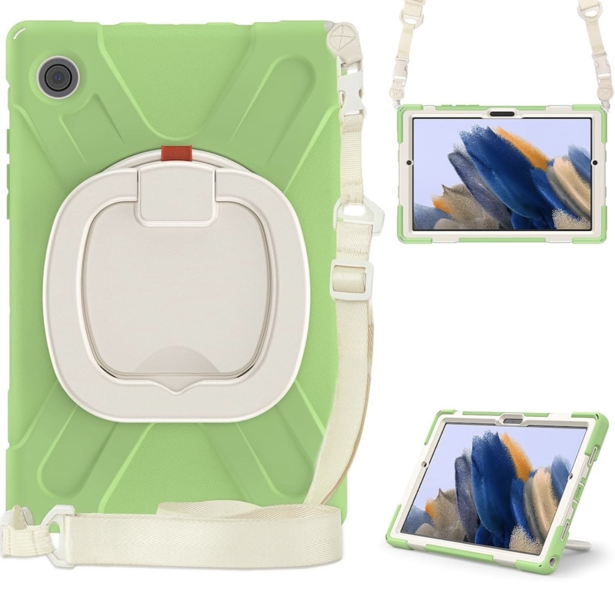 Husa Compatibila cu Tableta Samsung A8 10.5 X200/205 Verde