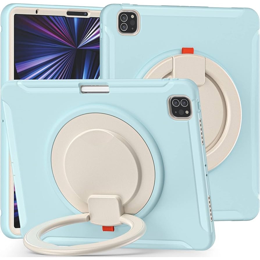 Husa compatibila cu iPad Air 4/5 10.9 iPad Pro 11 (18/20/21) Blue Cream