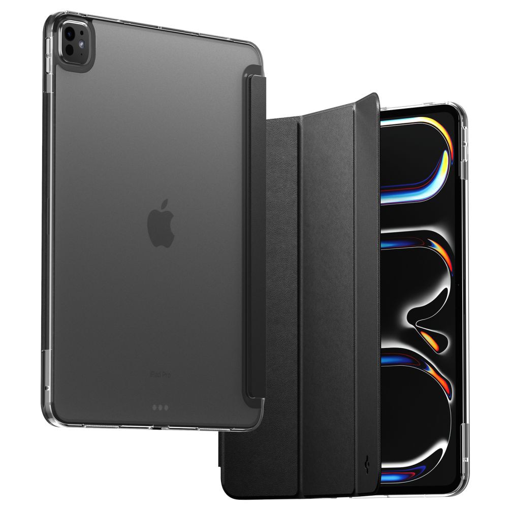 Husa pentru iPad Pro 13 (2024) / iPad Pro 13 (2025) - Spigen Liquid Air Folio - Black