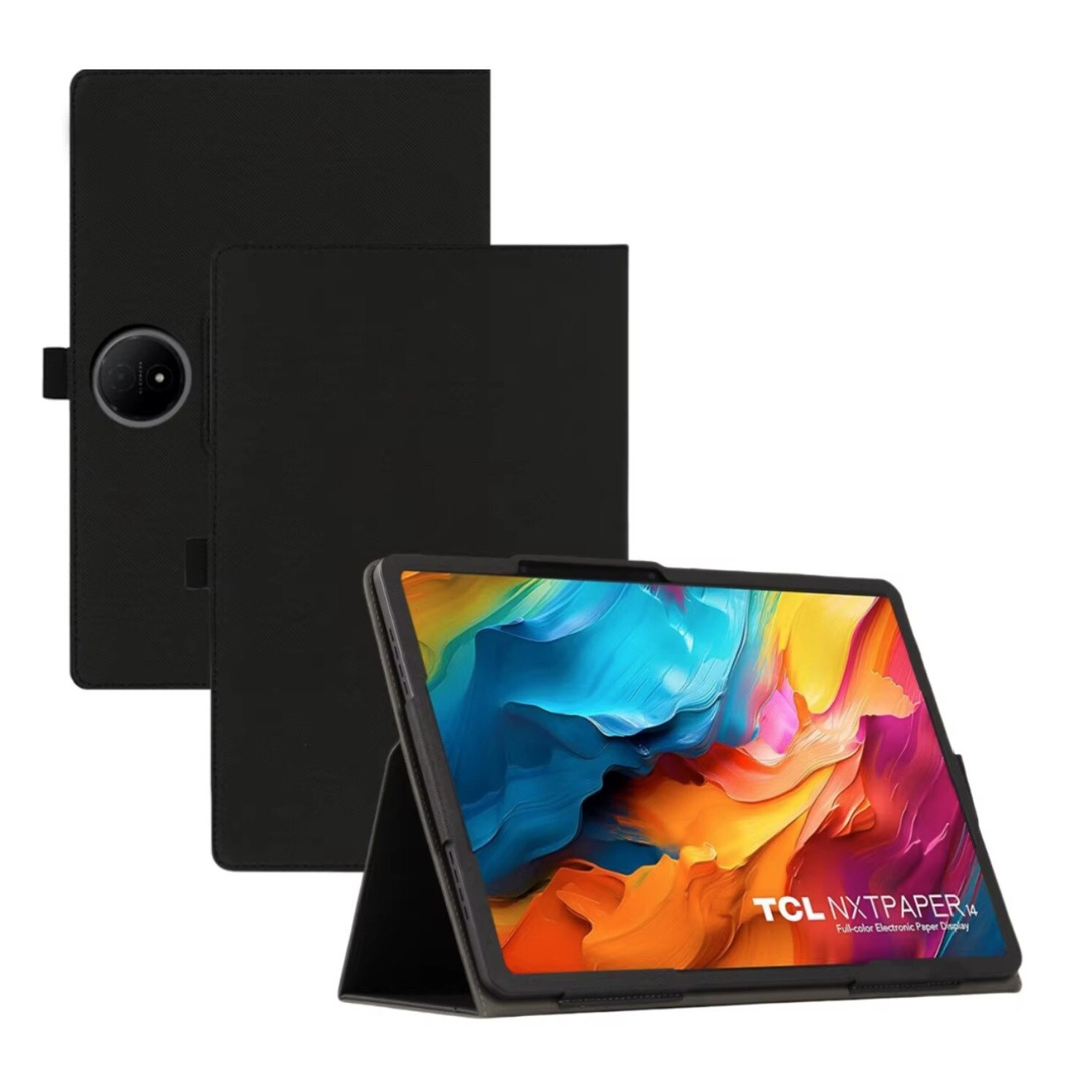 Husă pentru tabletă EtuiTab cu suport, maner, negru, 14 "3"