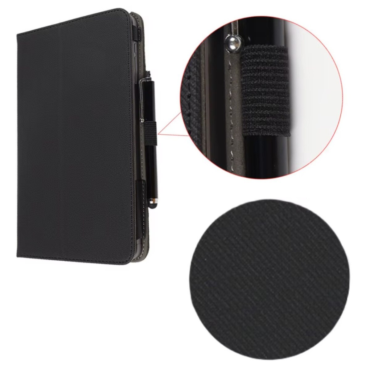 Husă pentru tabletă EtuiTab cu suport, maner, negru, 14 "3"