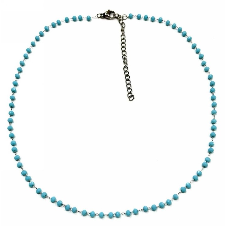 Colier Kostibas, model 1013-847T, turcoaz