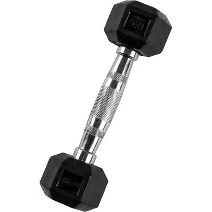 Gantera VirtuFit Hexa Pro- 1 kg - 1 KG