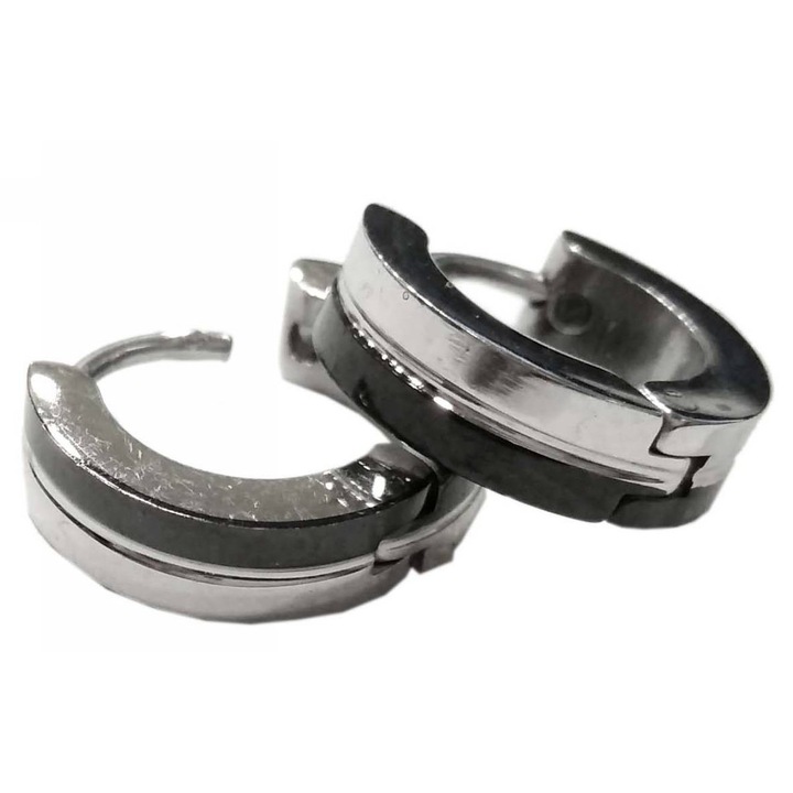 Cercei piercing femei, Kostibas Fashion, otel