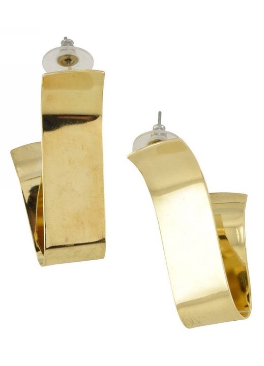 Cercei Kostibas 3012-781X, metalici, aurii, set