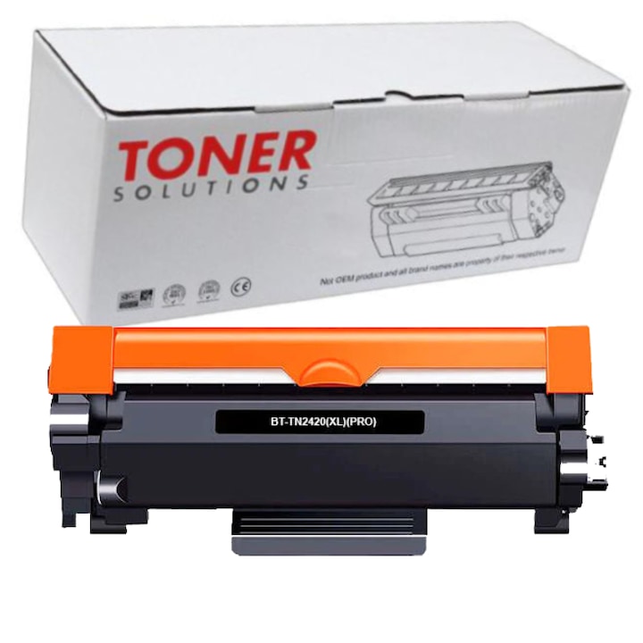 2320 Toner compatibil cu Brother TN2320, HL-L2300 D, HL-L2320 DW, DCP-L2520 D, HL-L2321 D, HL-L2340, HL-L2360 DN, HL-L2361 DN, 2600pagini