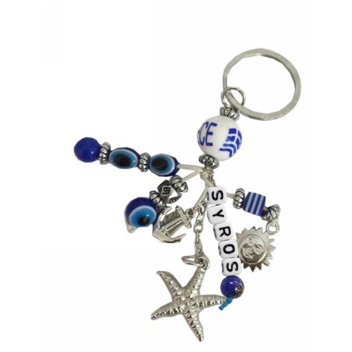 Breloc Kostibas, model 6229-622GB, albastru