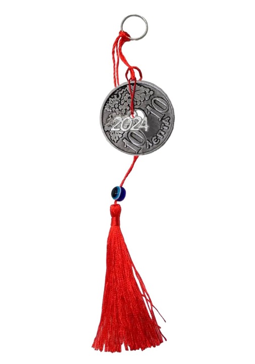 Talisman dama, Kostibas, 6710-504, metal, 4 pcs