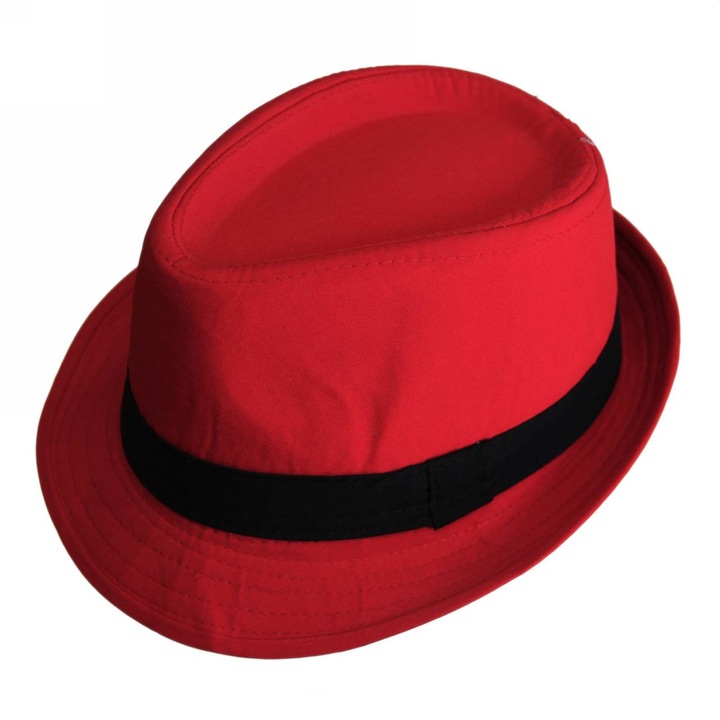 Palarie dama Kostibas, rosu