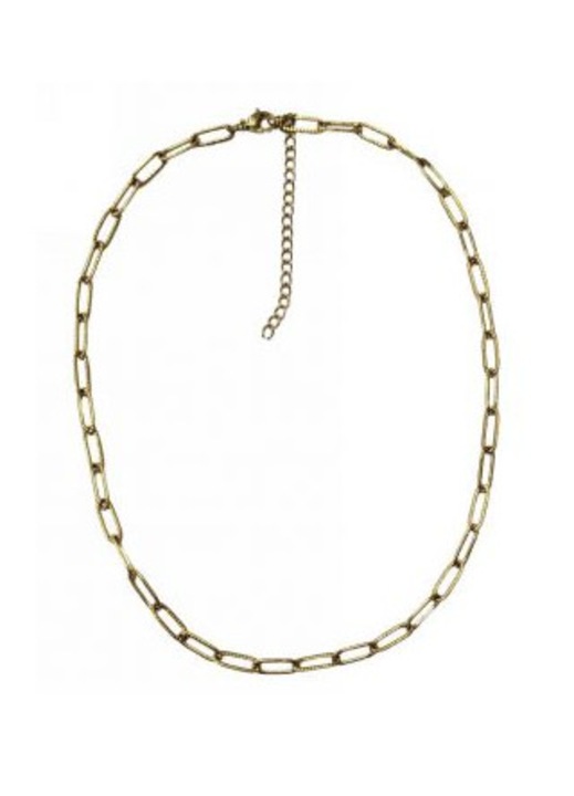 Colier Kostibas, model 1013-887X5, otel, auriu