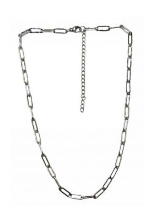 Colier Kostibas, model 1013-885A5, otel, argintiu