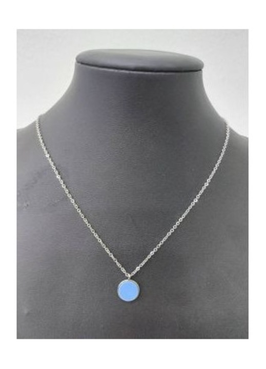 Colier Kostibas, model 1013-969AB, otel, argintiu