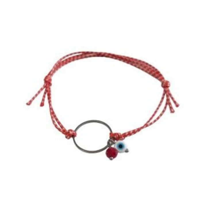 Bratara de picior dama Kostibas Fashion, rosu, sfoara