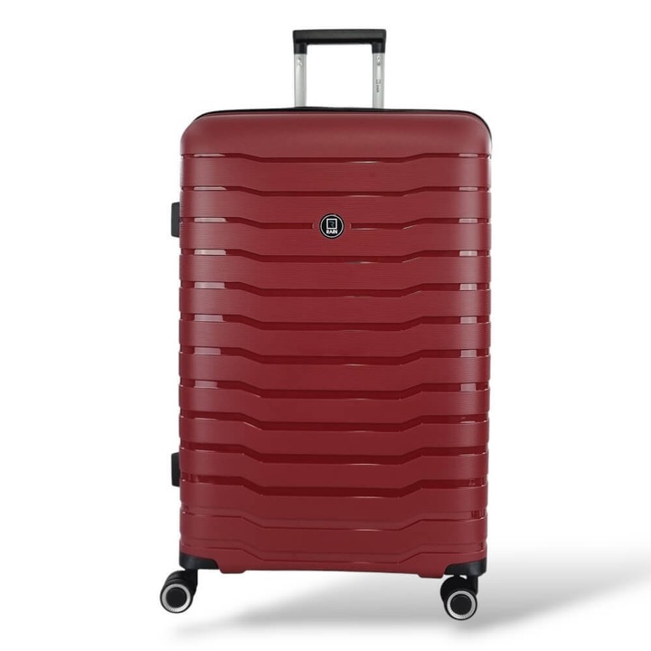 Troler Rain, model RB80134M, polipropilena, rosu