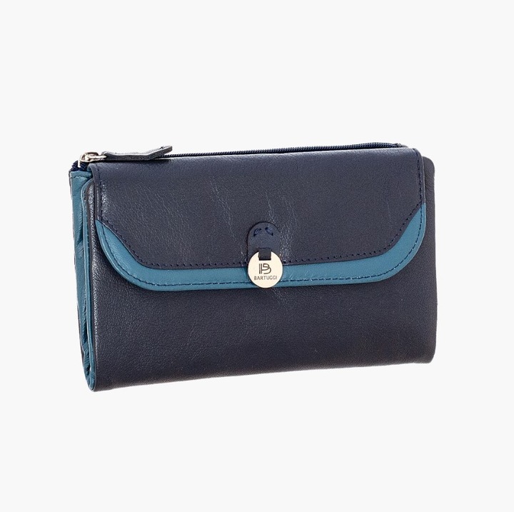Portofel dama Bartuggi 521-2132, dermatino, albastru