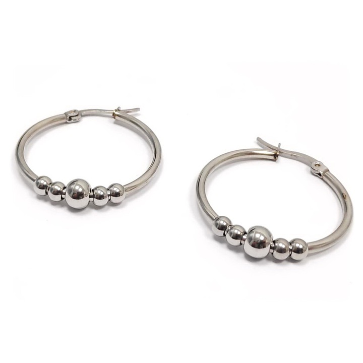 Cercei dama, Karma, Argintiu