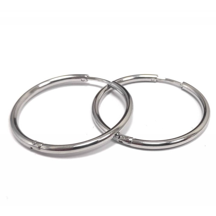 Cercei dama, argintiu, Karma 2312-443A